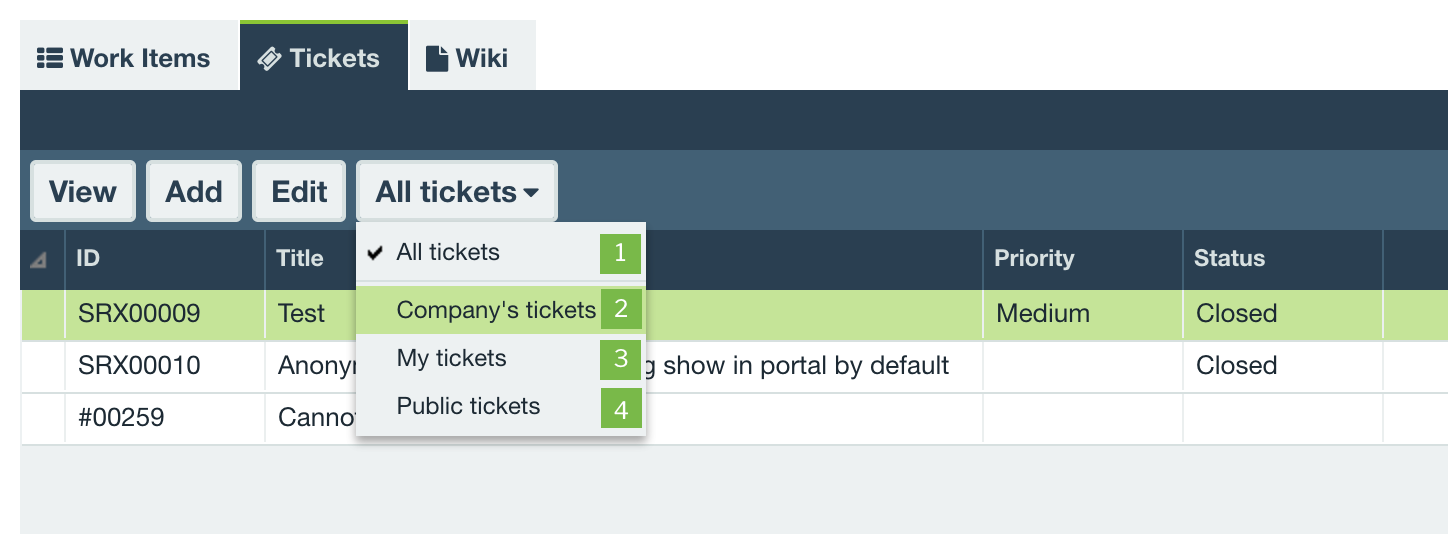 Using the Portal | Axosoft Documentation