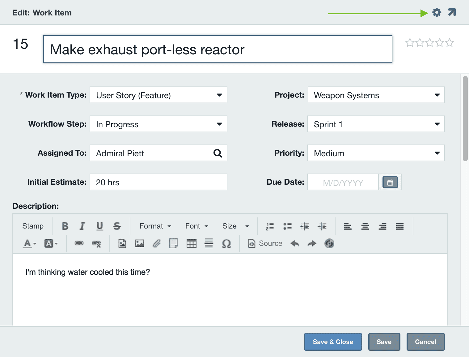 Editing Field Templates | Axosoft Documentation