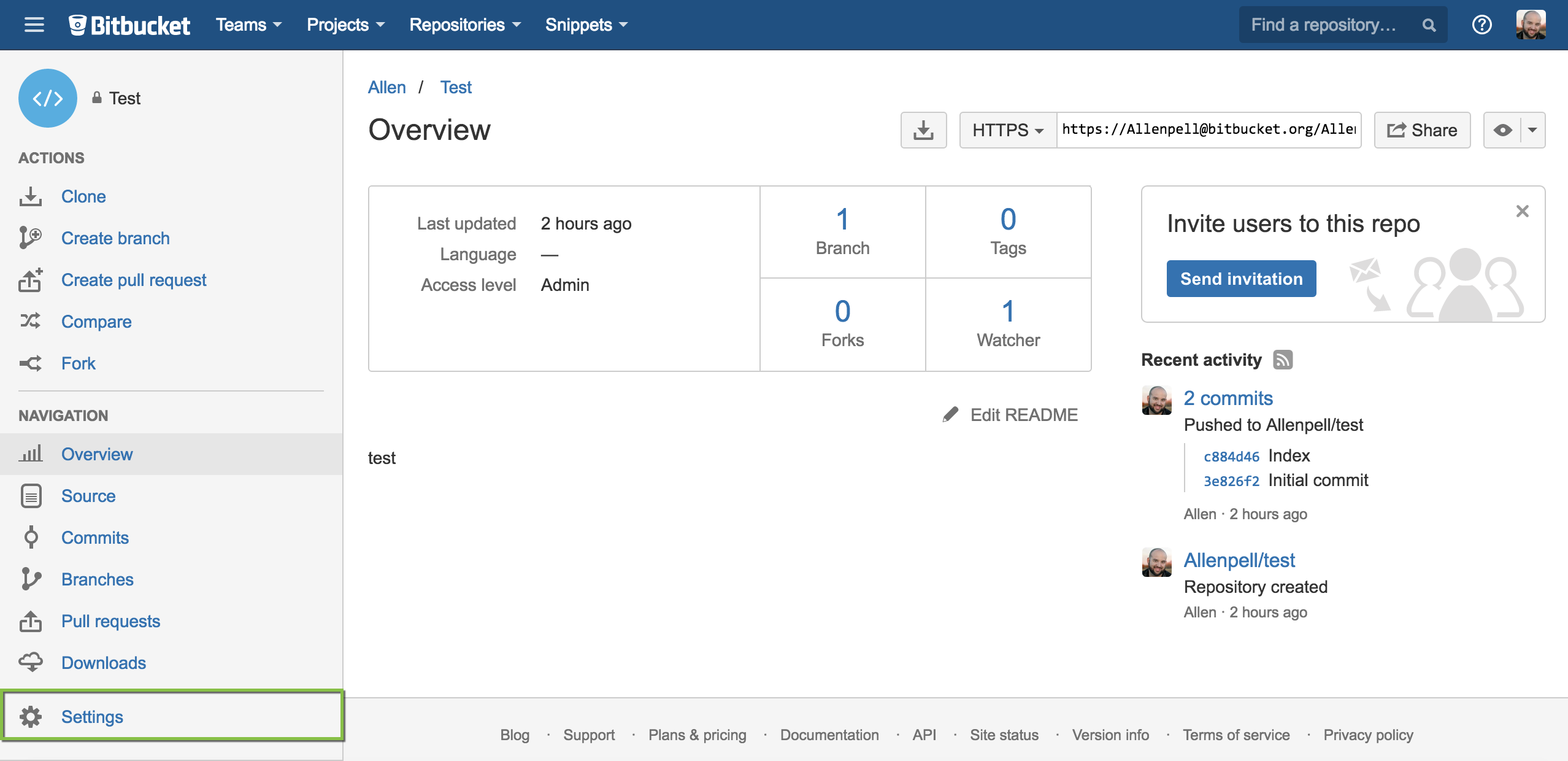 how to set up bitbucket access for tortoisegit