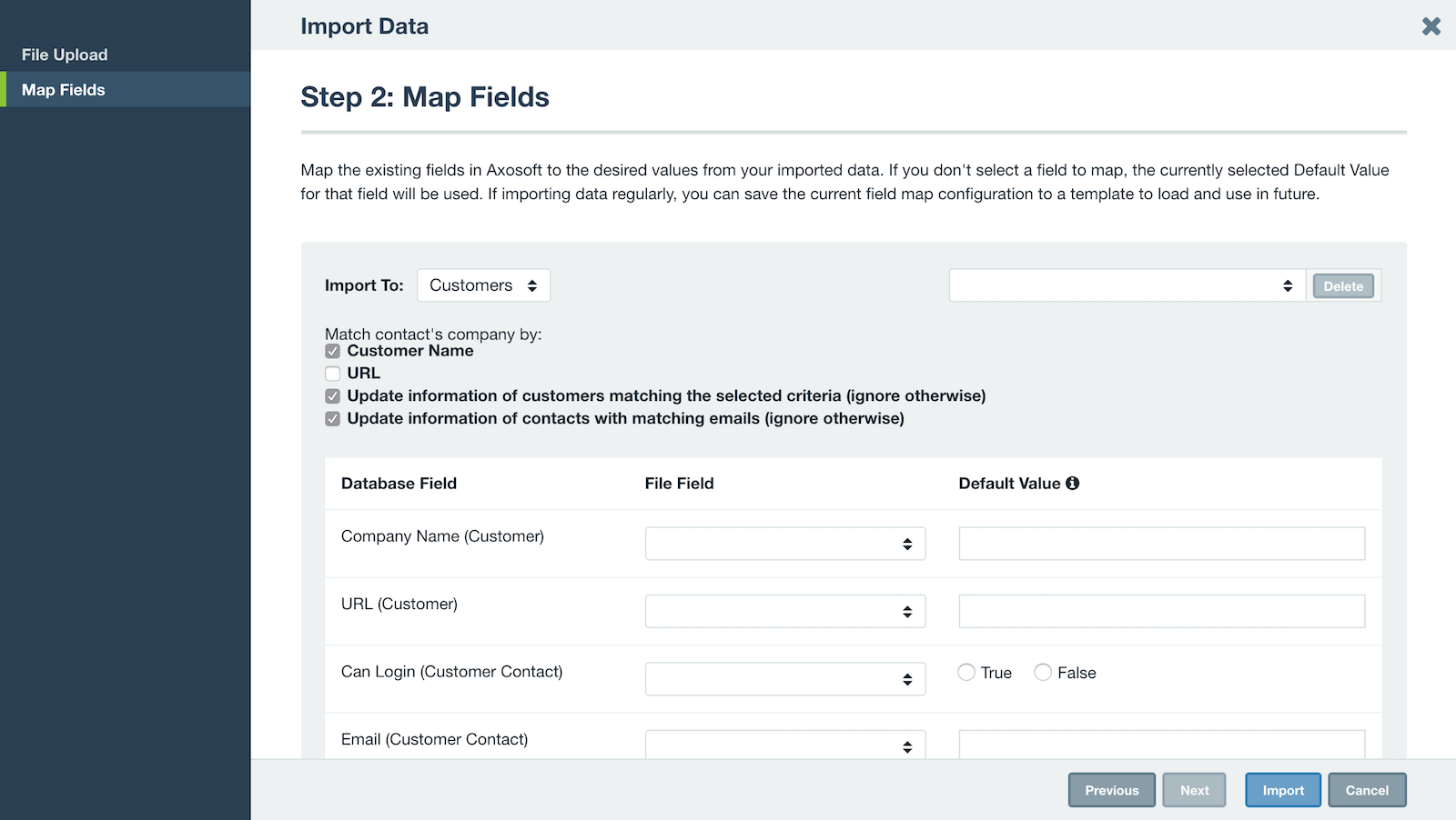 Importing Data | Axosoft Documentation