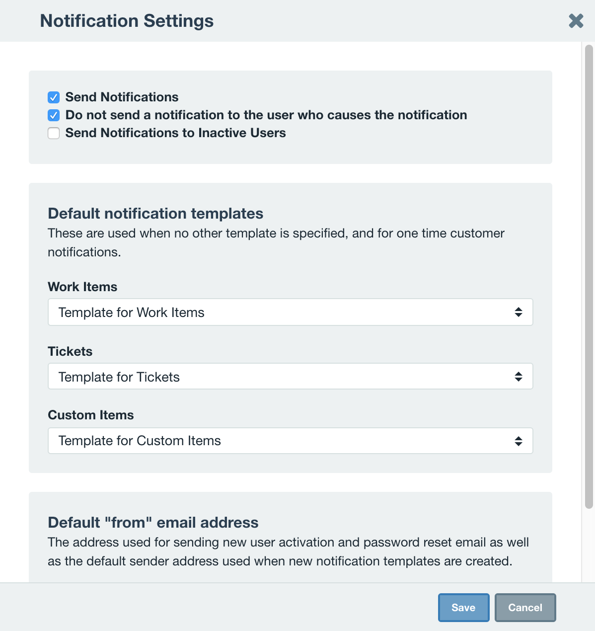 Notification Templates | Axosoft Documentation